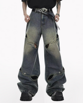 Opium Outfits Street Denim Pants | Y2K Jeans