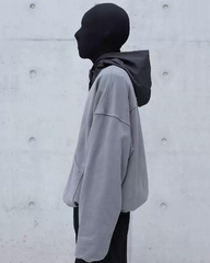 Opium Style Street Y2K Stitching Hoodie