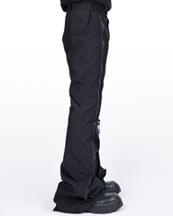 Opium Style Street Y2K Zipper Flared Pants