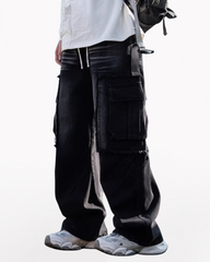 Streetwear Heavy Washed Straight Y2K Jeans