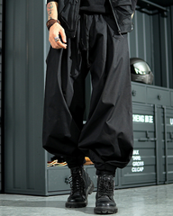 Streetwear Japanese Harem Hakama Pants