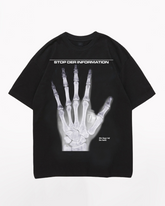 Streetwear Opium Style Rock Hardcore Cotton Skull T-Shirt