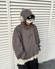 Streetwear Warm Letter-Print Unisex Y2K Hoodie