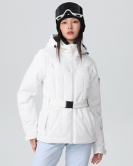 Ski Wear Stretch Fabric Slim Fit Ski Jacket -Women's