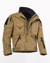 Outdoor Resistant Soft Shell Winter Jacket