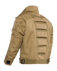 Outdoor Resistant Soft Shell Winter Jacket