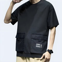 Techwear Reflective Pocket T-Shirt