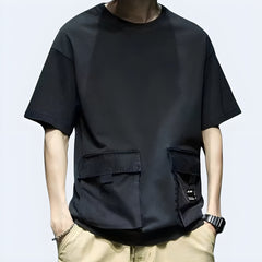 Techwear Reflective Pocket T-Shirt