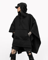 Batwing Loose Hooded Cape