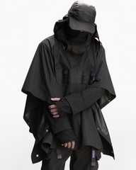 Waterproof Cyberpunk Samurai Cloak Jacket