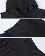 Cosplay Costume Sleeveless Long Coat