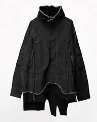 Heavyweight Fake Two-Piece Cargo Jacket