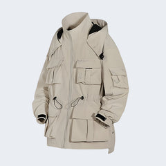 Techwear Jacket White