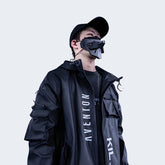 Techwear Jacket With Hood