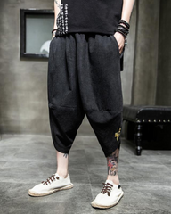 Japanese Crop Hakama Pants