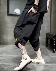 Japanese Crop Hakama Pants