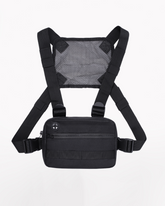 Mesh Zipper Sports Chest Bag