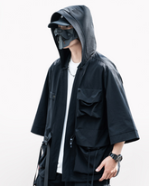 Ninja Unisex Kimono Hooded Jacket
