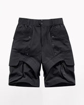 Pockets Patchwork Cargo Shorts