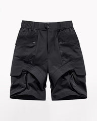 Pockets Patchwork Cargo Shorts
