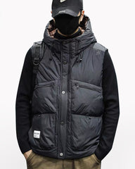 Stand Collar Winter Vest