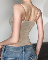 Strappy Backless Bodysuit