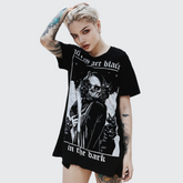 Black Cat Womens T-shirt