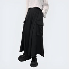 Black Hakama Pants Women