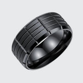 Black Tungsten Carbide Ring