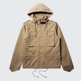Khaki Cargo Jacket Men's