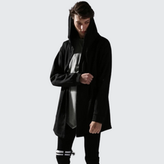 Dark Techwear Overcoat