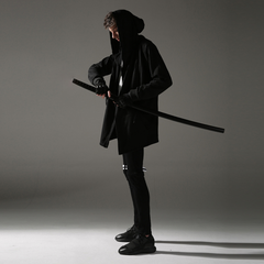 Long Hooded Sweatshirt