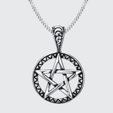 Silver Star Necklace
