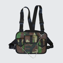 Techwear Camouflage Chest Bag