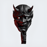 Japanese Demon Mask Oni