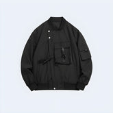 Tactical Bomber With Pocket Jacket