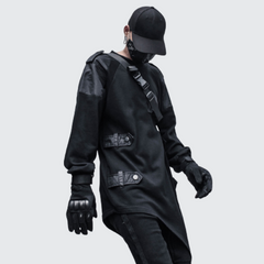 Patchwork Long Sleeve Shirt