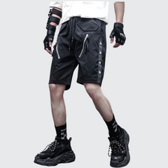 11 Bybbs Zipper Pocket Short Black