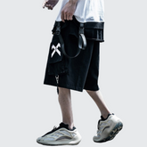 Black Kanji Shorts