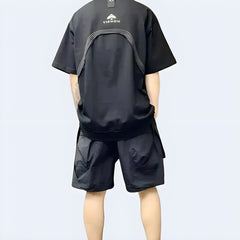 Techwear Double Layered Short