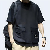 Techwear Reflective Pocket T-Shirt