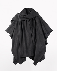 Winter Scarf Cape Coat