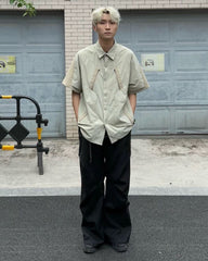 Color-Blocking Patchwork T-Shirt