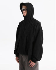 Opium Style Functional Double Zip Y2K Hoodie