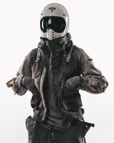 Wasteland Apocalypse Detachable-Collar Jacket