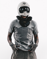 Wasteland Wear 3D Patchwork Distressed Cotton T-Shirt