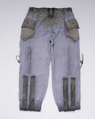 Wasteland Wear Dirty Dyed Cargo Zipper Pants