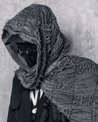Wasteland Wear Distressed Tactical Shawl Scarf