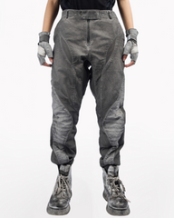 Wasteland Wear Distressed Washed Patchwork Slim Cargo Pants