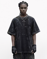 Wasteland Washed Heavyweight Cotton Men's T-Shirt